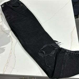 Zara high rise boyfriend jeans